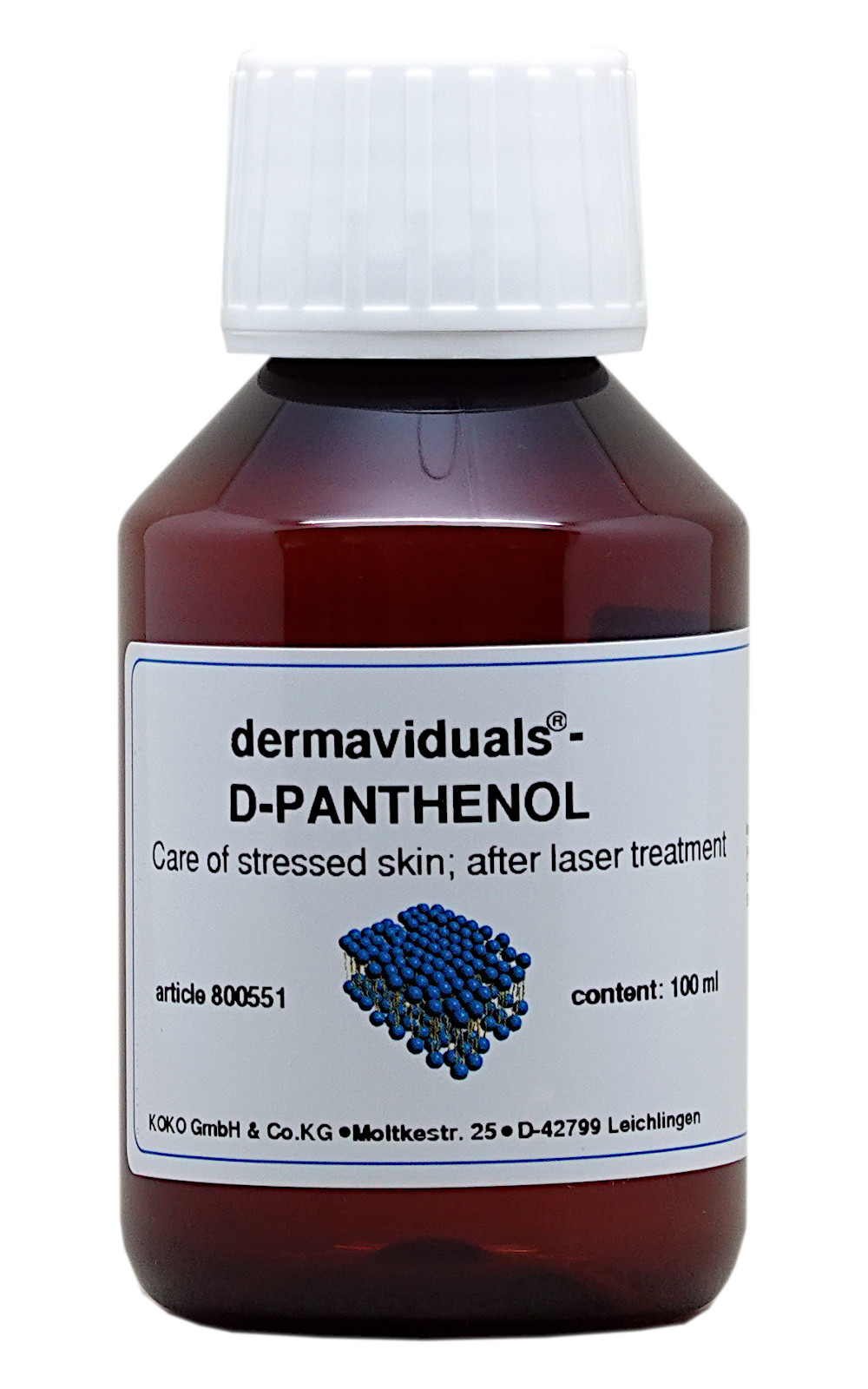 D-Panthenol_100ml Dermaviduals D-panthenol